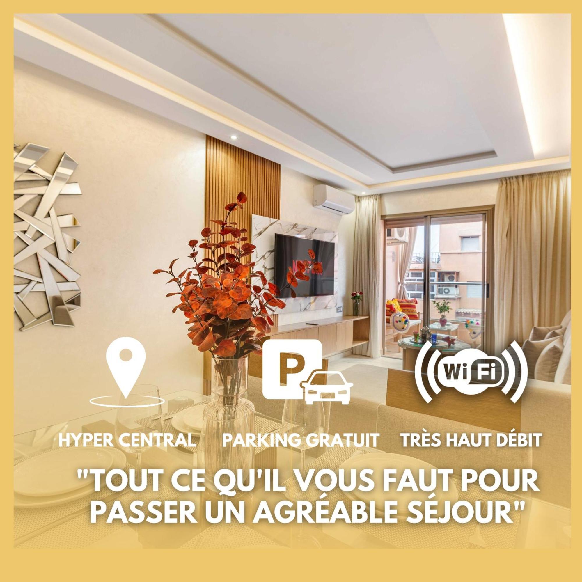 Magnifique Appartement Unique Et Central! Марракеш Екстер'єр фото