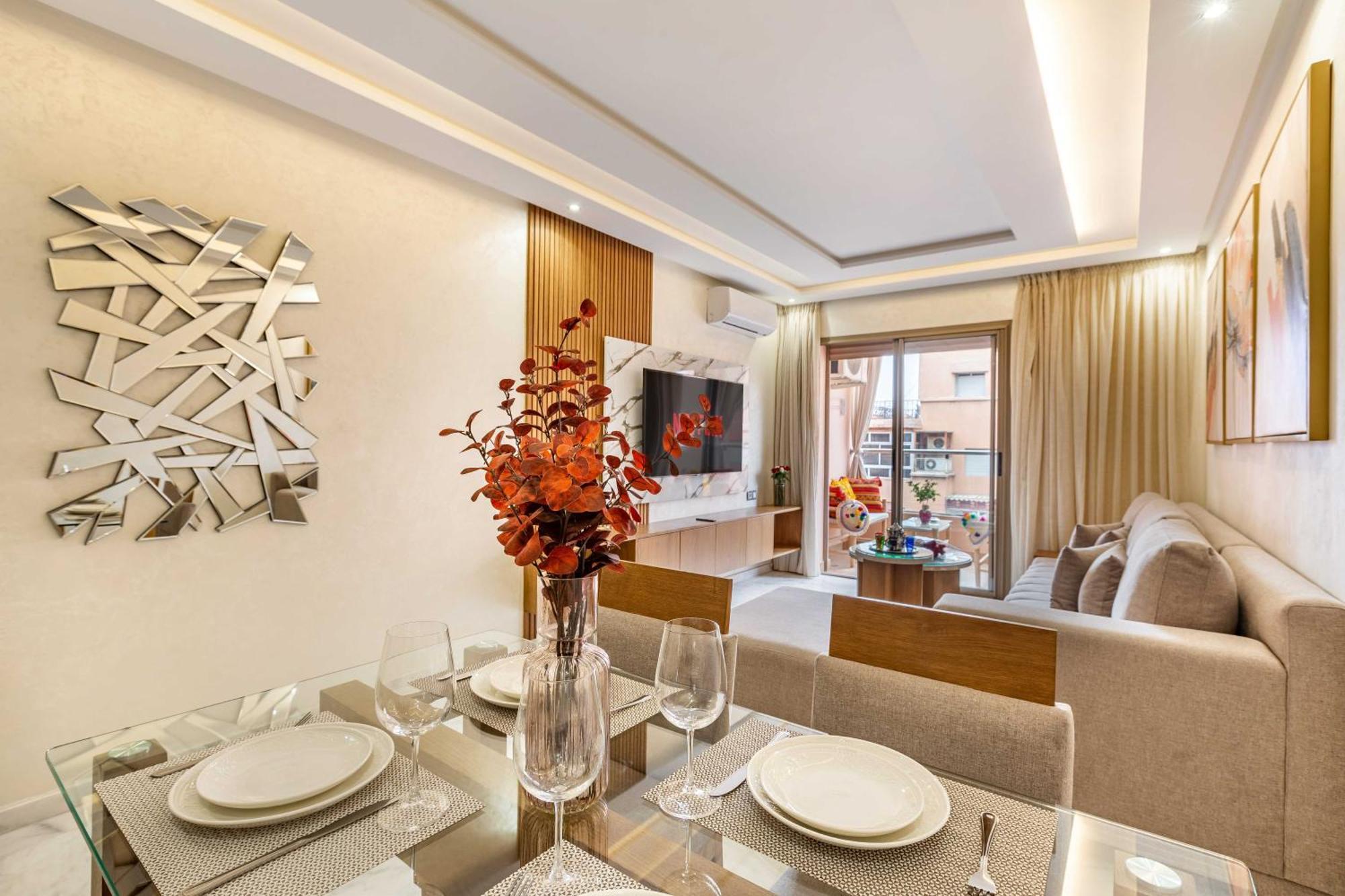 Magnifique Appartement Unique Et Central! Марракеш Екстер'єр фото