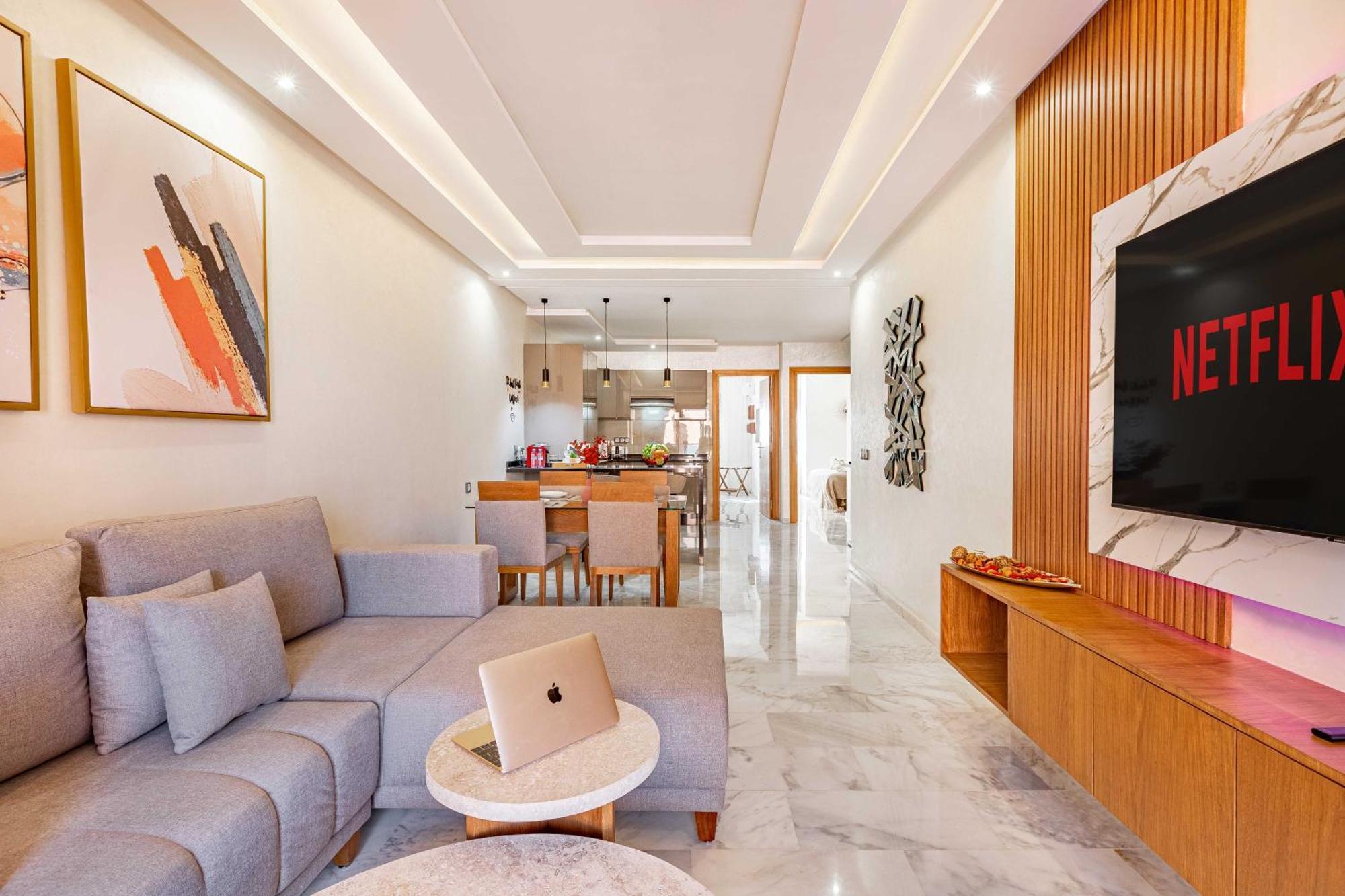 Magnifique Appartement Unique Et Central! Марракеш Екстер'єр фото